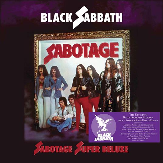 Sabotage (Super Deluxe Vinyl Edition) - Vinile LP + Vinile 7" di Black Sabbath