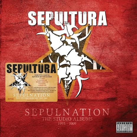 Sepulnation. The Studio Albums 1998-2009 (Vinyl Box Set) - Vinile LP di Sepultura