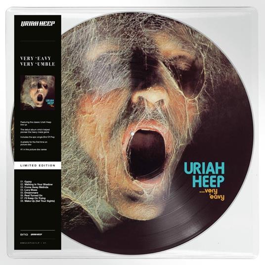 Very 'Eavy, Very 'Umble (Picture Disc) - Vinile LP di Uriah Heep