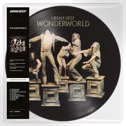 Wonderworld (Picture Disc) - Vinile LP di Uriah Heep