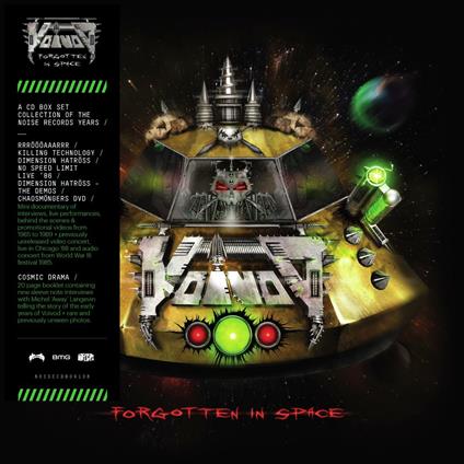 Forgotten in Space (Box Set: 5 CD + DVD) - CD Audio + DVD di Voivod