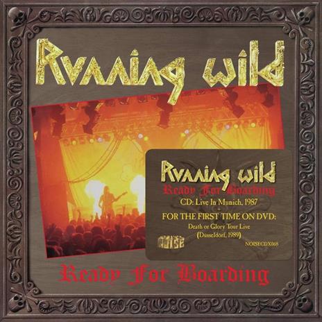 Ready for Boarding (DVD + CD) - CD Audio + DVD di Running Wild