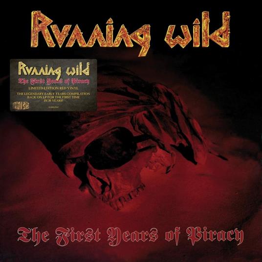 The First Years of Piracy (Red Coloured Vinyl) - Vinile LP di Running Wild