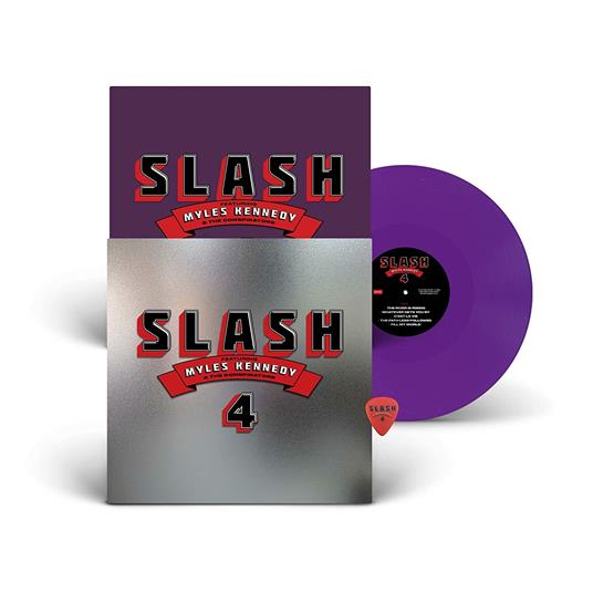 4 (feat. Myles Kennedy and the Conspirators) (Coloured Vinyl) - Vinile LP di Slash