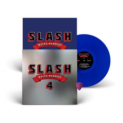 4 (feat. Myles Kennedy and the Conspirators) (Esclusiva Feltrinelli e IBS.it - Blue Coloured Vinyl) - Vinile LP di Slash