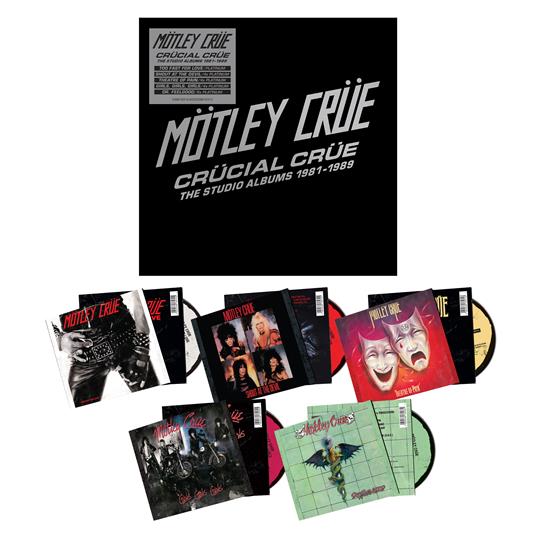 Crücial Crüe. The Studio Albums 1981-1989 (Limited Edition CD Box) - CD Audio di Mötley Crüe - 2