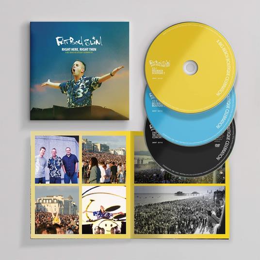 Right Here, Right Then (2 CD + DVD) - CD Audio + DVD di Fatboy Slim - 2