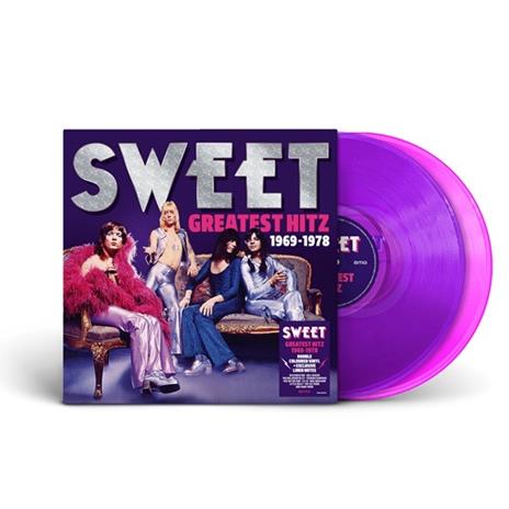 Greatest Hitz! The Best of Sweet 1969-1978 (Transparent Coloured Vinyl) - Vinile LP di Sweet - 2