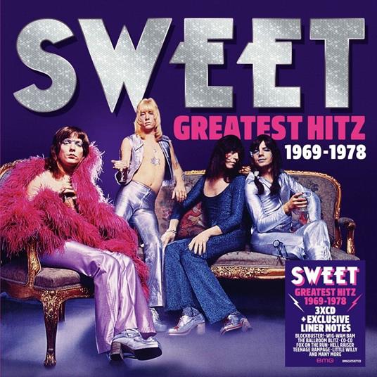 Greatest Hitz! The Best of Sweet 1969-1978 - CD Audio di Sweet