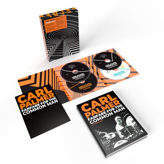 Fanfare for the Common Man (3 CD + Blu-ray) - CD Audio + Blu-ray di Carl Palmer