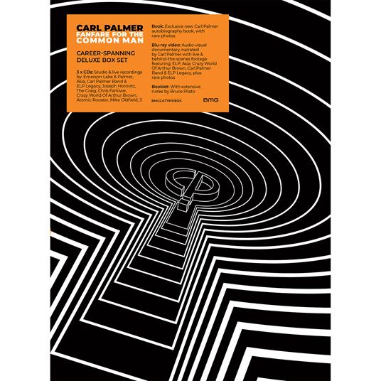 Fanfare for the Common Man (3 CD + Blu-ray) - CD Audio + Blu-ray di Carl Palmer - 2