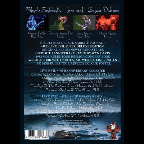 Live Evil (Super Deluxe 40th Anniversary Edition) - CD Audio di Black Sabbath - 3
