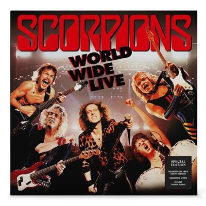 World Wide Live (Orange Coloured Vinyl) - Vinile LP di Scorpions