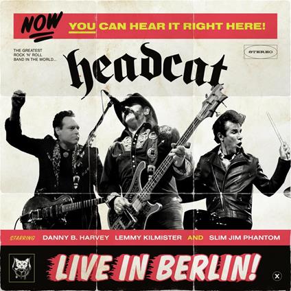 Live In Berlin - CD Audio di Headcat
