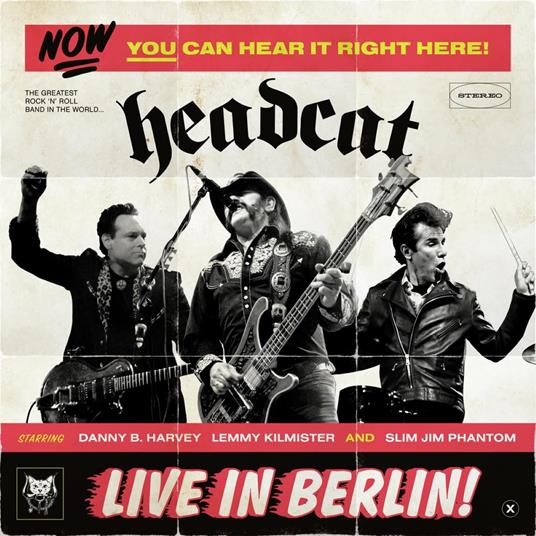 Live In Berlin - CD Audio di Headcat