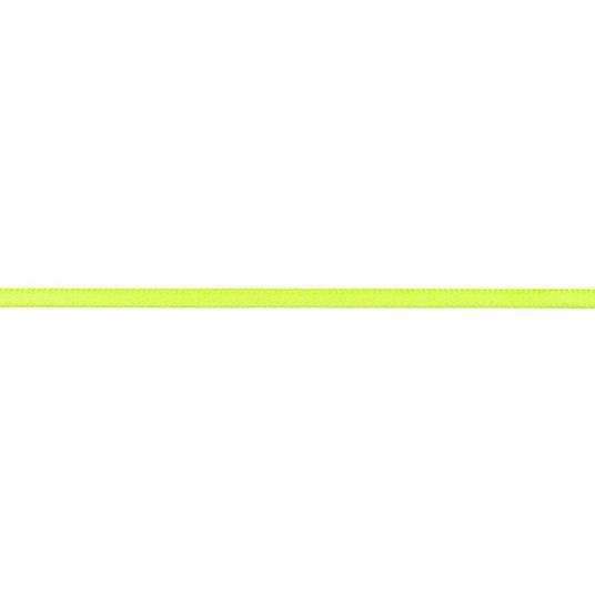 Nastro di raso giallo neon 3 m - 2
