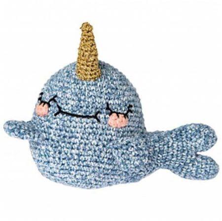 Set di ganci amigurumi Narvalo - Ricorumi