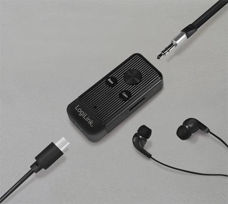 LogiLink BT0055 ricevitore audio bluetooth Nero - 3