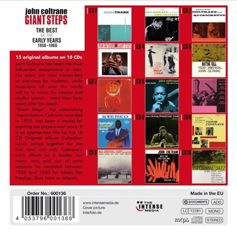 Giant Steps. The Best of the Early Years - CD Audio di John Coltrane - 2