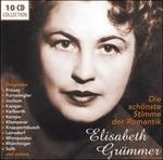 Voce del Romanticismo - CD Audio di Elisabeth Grümmer
