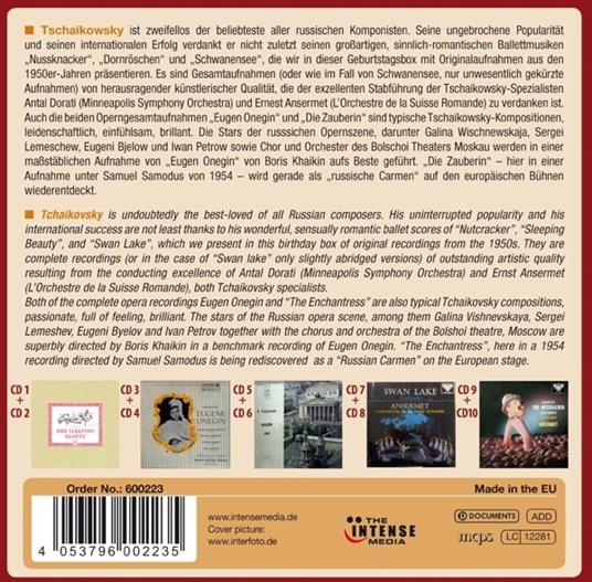 Anniversary Edition vol.2: The Most Popular Ballets Opera - CD Audio di Pyotr Ilyich Tchaikovsky - 2