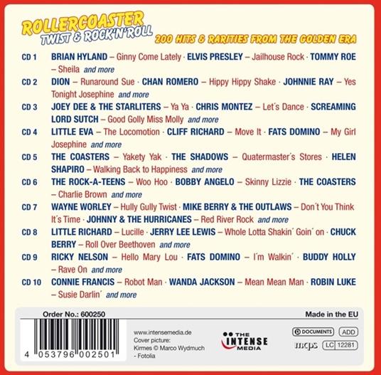 Rollercoaster Twist - CD Audio - 2