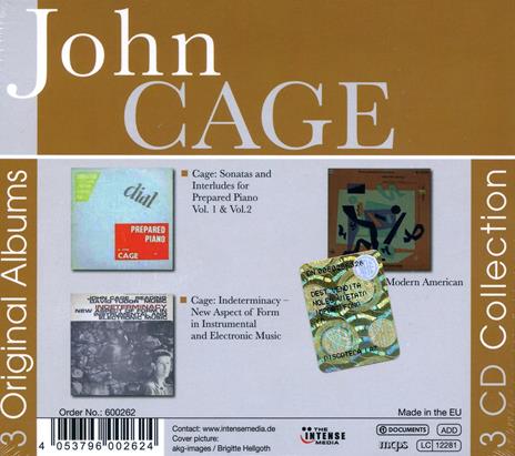 John Cage Original Albums - CD Audio di John Cage - 2