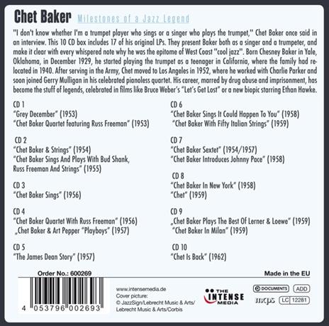 17 Original Albums - CD Audio di Chet Baker - 2