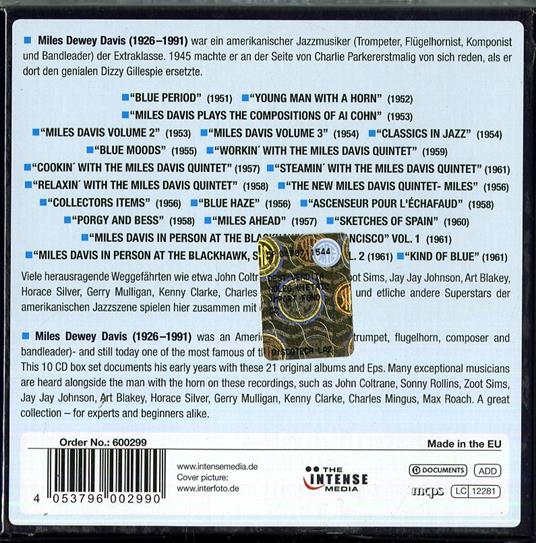 Milestones of a Jazz Legend - CD Audio di Miles Davis - 2