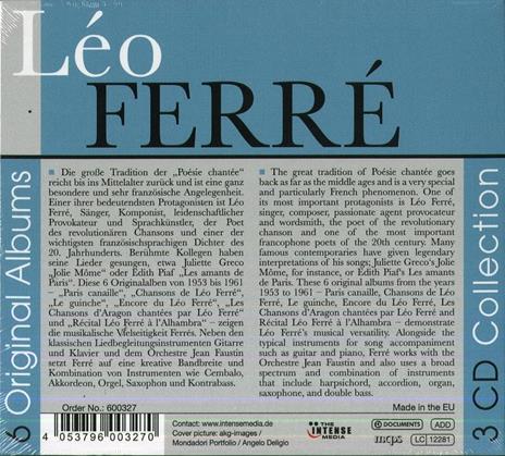 6 Original Albums - CD Audio di Léo Ferré - 2