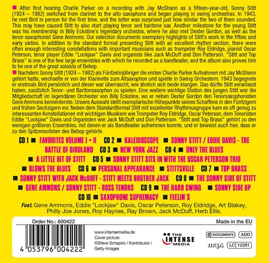 Milestones of a Jazz Legend - CD Audio di Sonny Stitt - 2
