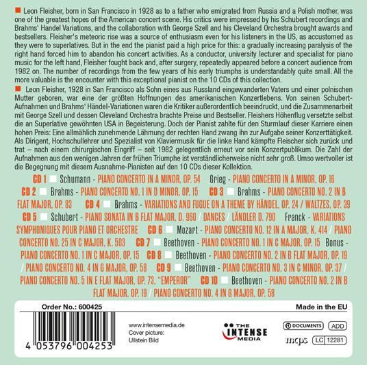 Milestones of a Piano Legend - CD Audio di Leon Fleisher - 2
