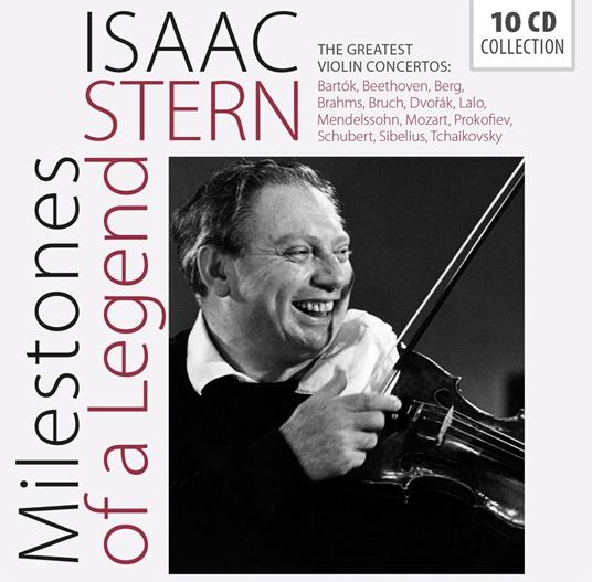 The Greatest Violin Concertos - CD Audio di Isaac Stern
