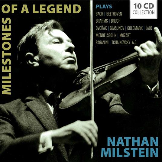 Milestones of a Legend - CD Audio di Nathan Milstein