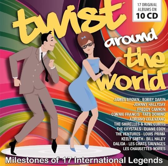 Twistin' Around the World - CD Audio