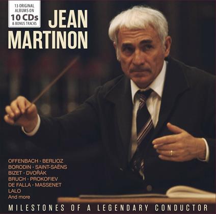 Milestones Of A Legendary Conductor - CD Audio di Jean Martinon