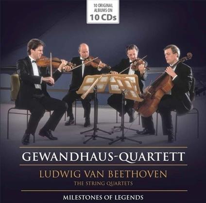Die Streichquartette - CD Audio di Ludwig van Beethoven,Gewandhaus Quartett Lipsia