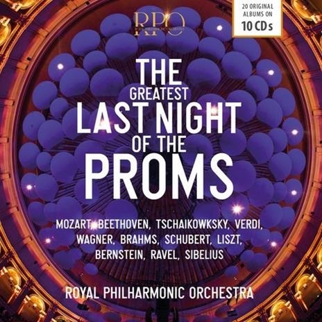 The Greatest Last Night of the Proms - CD Audio di Royal Philharmonic Orchestra