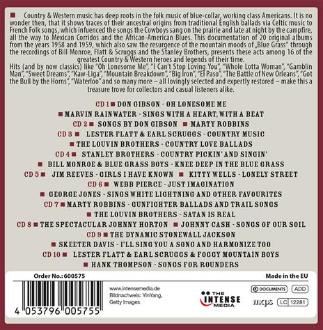 Country & Western Heroes (Box 10 Cd) - CD Audio - 2