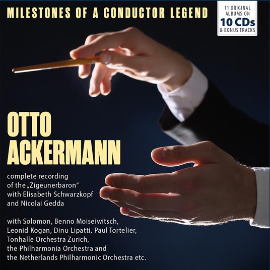 Milestones of a Legend - CD Audio di Otto Ackermann