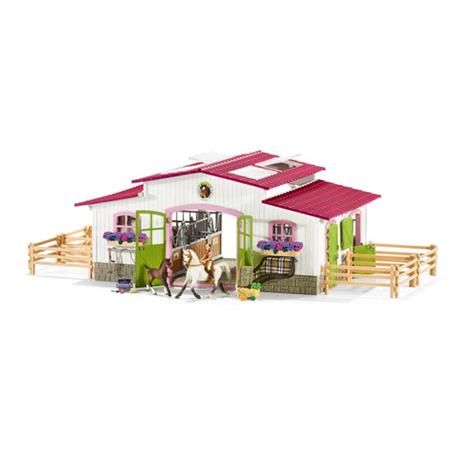 Centro Equitazione Con Cavalli E Accessori Schleich (42344) - 2