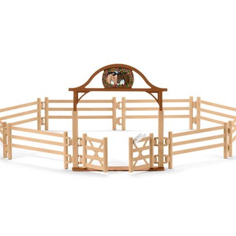 Recinto Con Cancelletto Di Ingresso Schleich (42434)