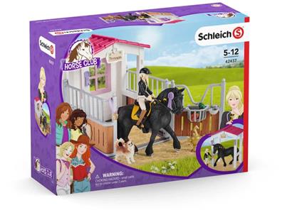 42437 Box Per Cavalli Con Tori E Il Suo Cavallo Principessa New Schleich (42437)