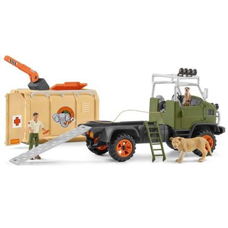 Camion Soccorso Animali Schleich (42475) - 4