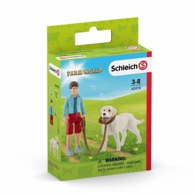 A Passeggio Con Labrador Retriever Schleich (42478) - 5