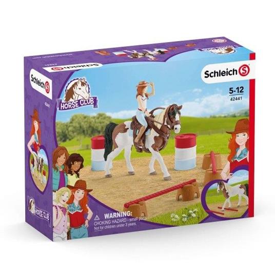 Horse Club Hanna Circuito Equitazione Americana Schleich (42441) - 11