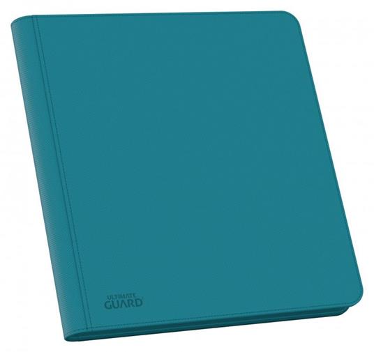 Ultimate Guard 12-Pocket QuadRow ZipFolio XenoSkin Petrol Blue - 4