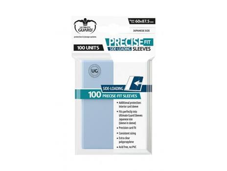 Ultimate Guard Precise-Fit Sleeves Side-Loading Japanese Size Transparent (100)