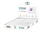 Ultimate Guard 18-Pocket Pages Side-Loading White (50)