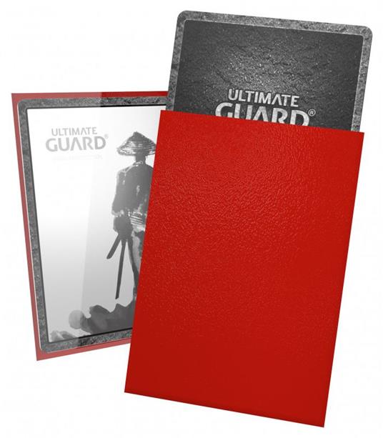 Ultimate Guard Katana Sleeves Japanese Size Red (60) - 5